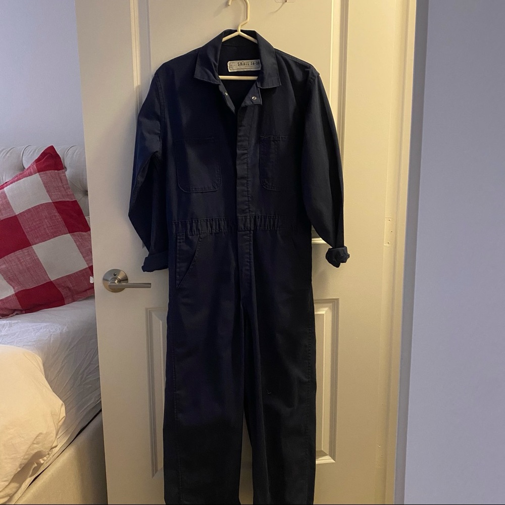 Vintage Navy Workwear Coveralls